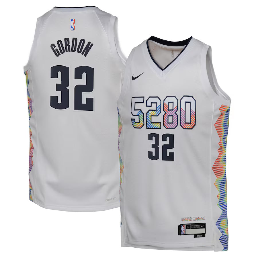 Aaron Gordon Denver Nuggets 2024/2025 Nike Swingman City Jersey - White