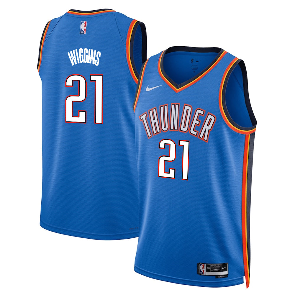 Aaron Wiggins Oklahoma City Thunder Nike Swingman Icon Jersey - Blue