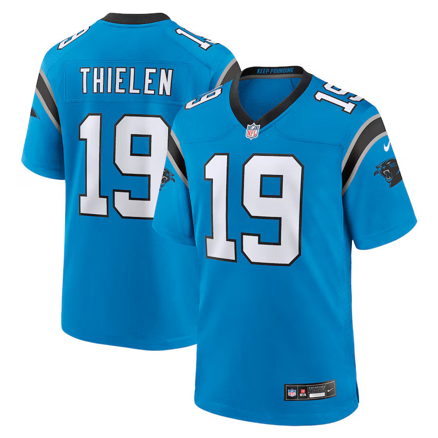 Adam Thielen Carolina Panthers Nike Alternate Game Player Jersey - Blue
