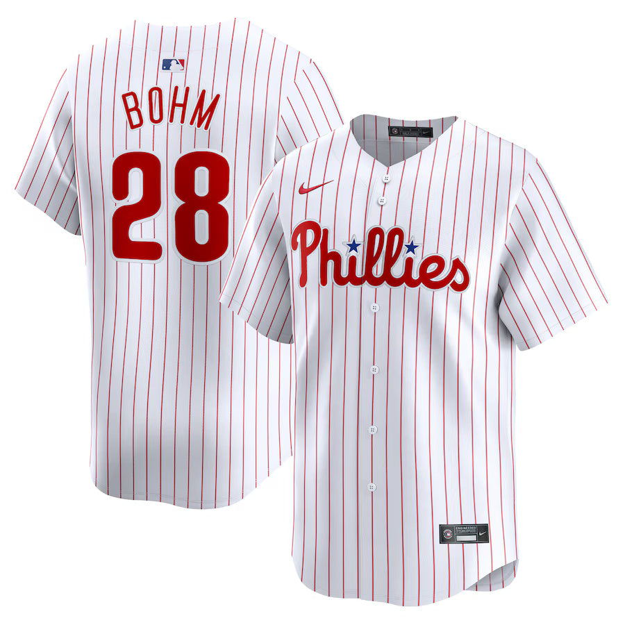 Alec Bohm Philadelphia Phillies Nike Home Replica Player Jersey - White