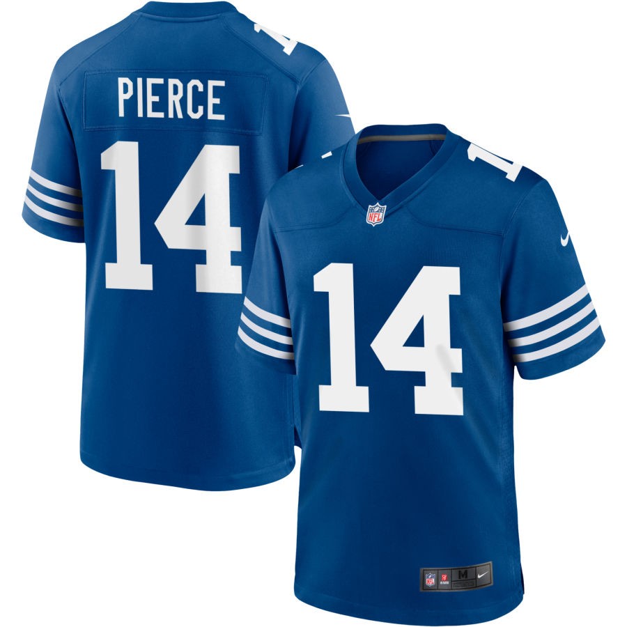 Alec Pierce Indianapolis Colts Nike Alternate Game Player Jersey - Royal