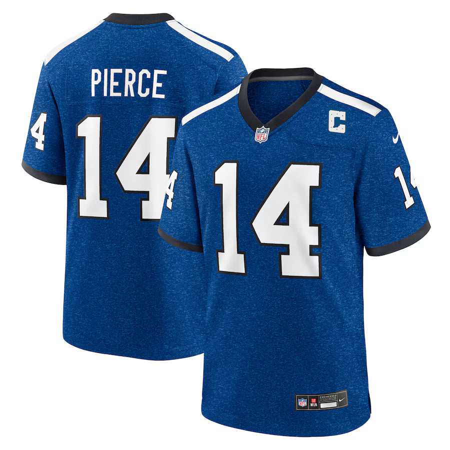 Alec Pierce Indianapolis Colts Nike Indiana Nights Game Player Jersey - Royal