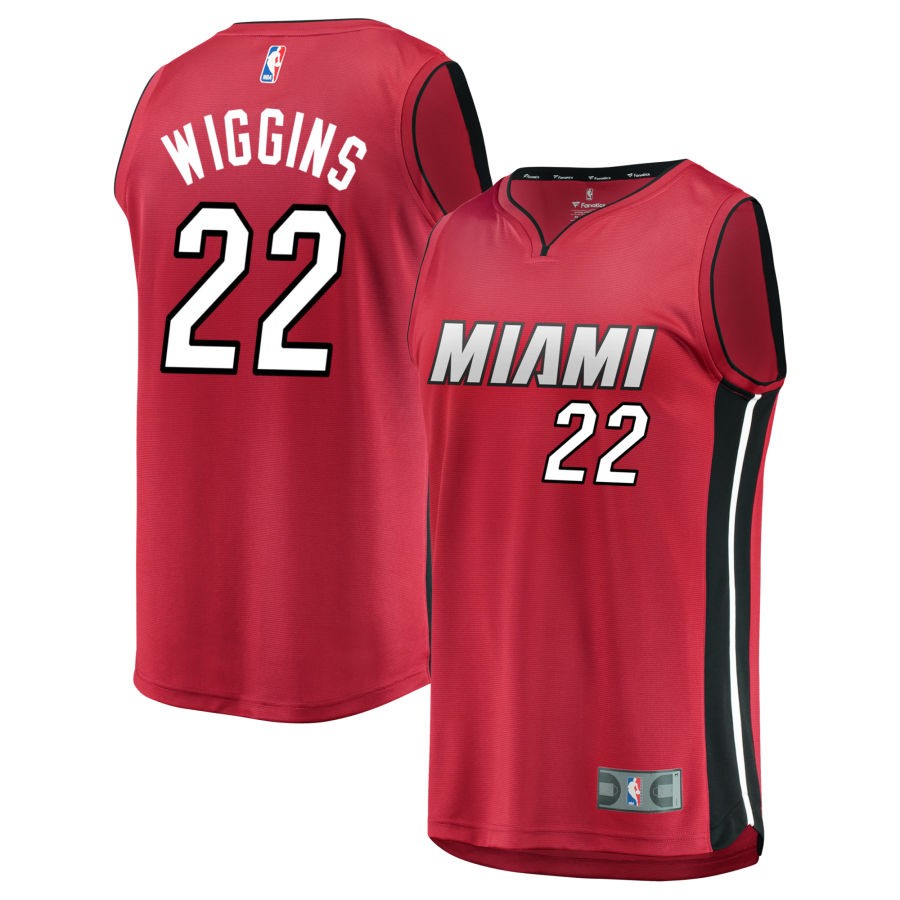 Andrew Wiggins Miami Heat Nike Swingman Statement Jersey - Red