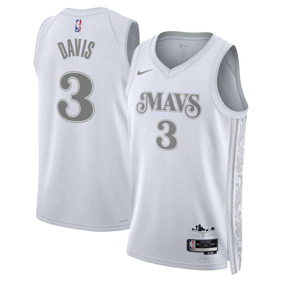 Anthony Davis Dallas Mavericks 2024/2025 Nike Swingman City Jersey - White