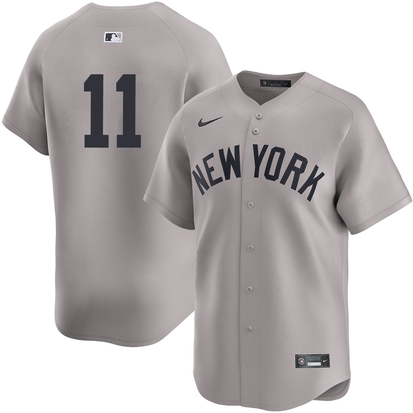 Anthony Volpe New York Yankees Nike Away Limited Player Jersey - Gray