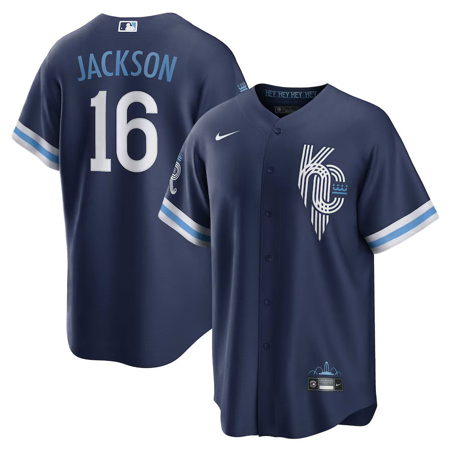 Bo Jackson Kansas City Royals Nike City Connect Limited Player Jersey - Navy