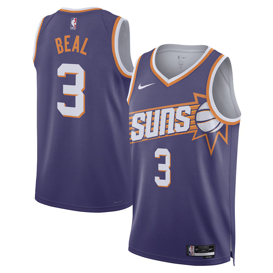 Bradley Beal Phoenix Suns Nike Swingman Icon Jersey - Purple