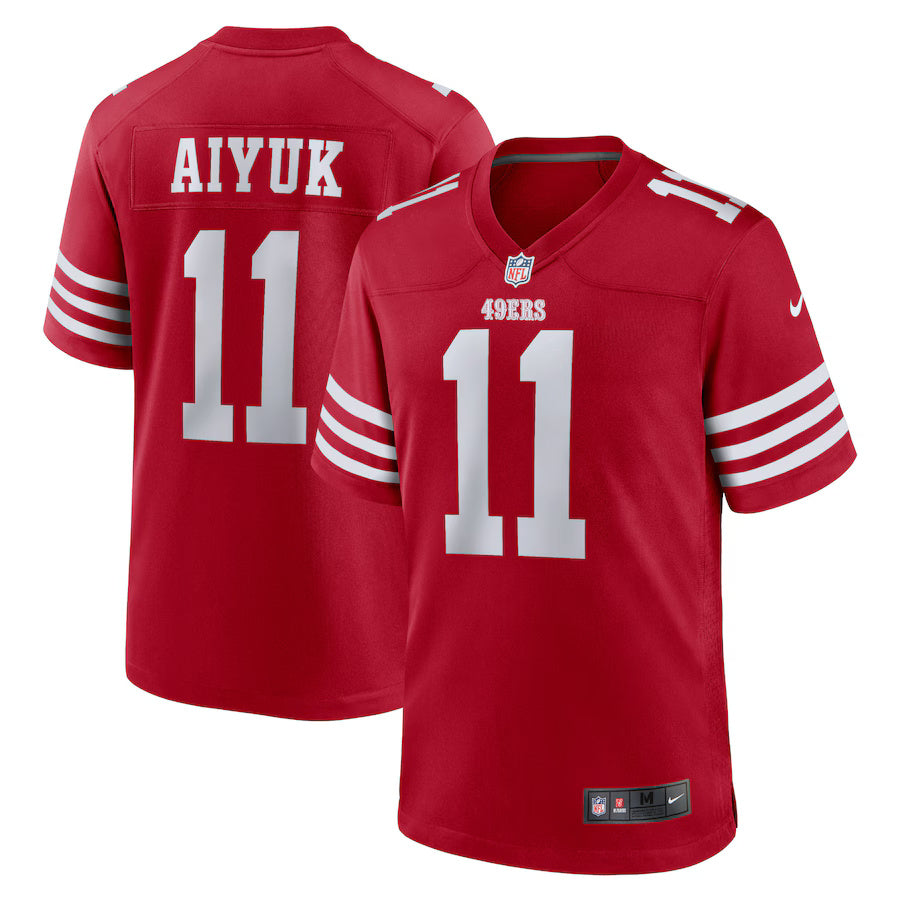 Brandon Aiyuk San Francisco 49ers Nike Game Player Jersey - Scarlet