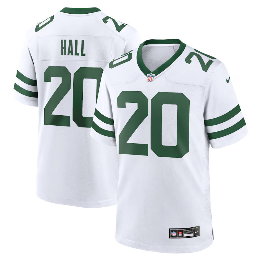 Breece Hall New York Jets Nike Game Player Jersey - Legacy White