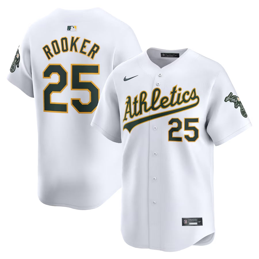 Brent Rooker Athletics Nike Home Replica Player Jersey - White