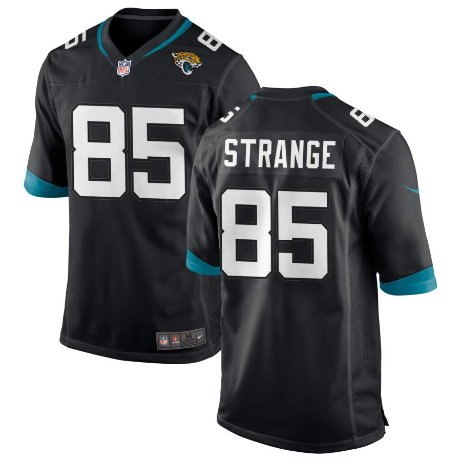 Brenton Strange Jacksonville Jaguars Nike Alternate Game Player Jersey - Black