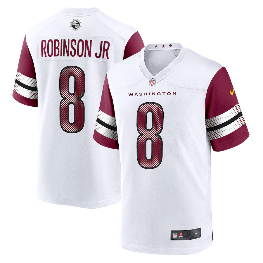 Brian Robinson Jr. Washington Commanders Nike Game Player Jersey - White