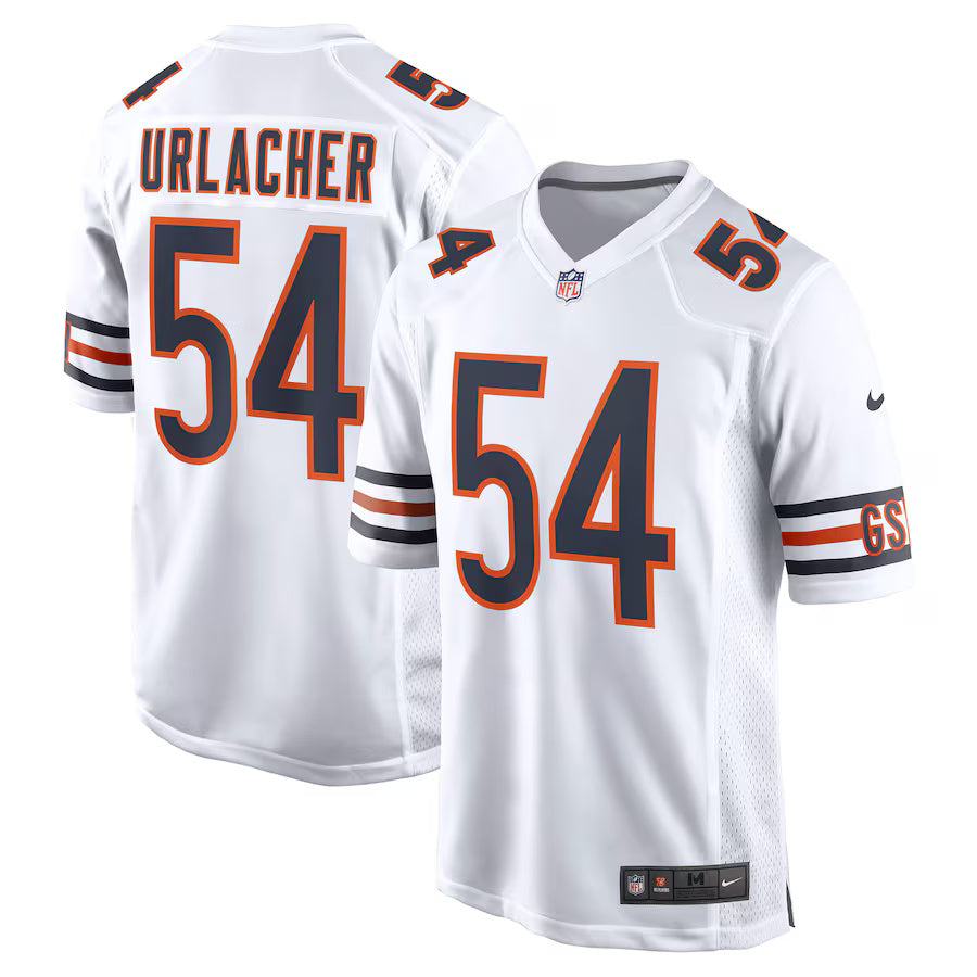 Brian Urlacher Chicago Bears Throwback Player Jersey - White