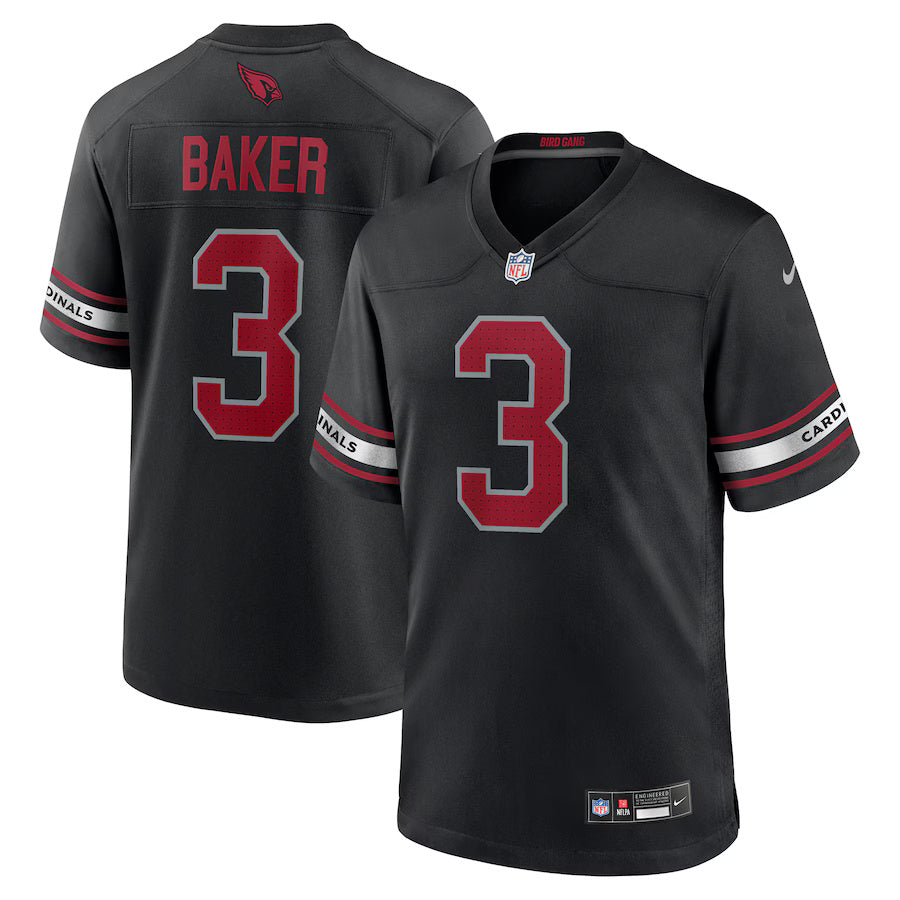 Budda Baker Arizona Cardinals Nike Alternate Game Player Jersey - Black