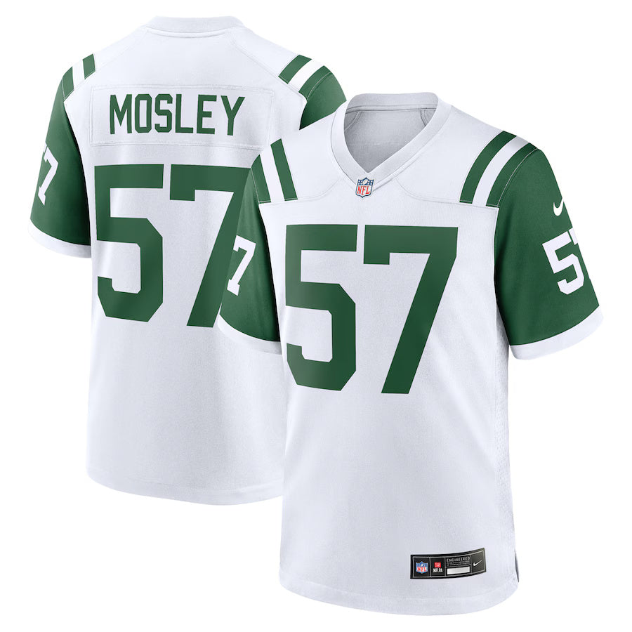 C.J. Mosley New York Jets Nike Classic Game Player Jersey - White
