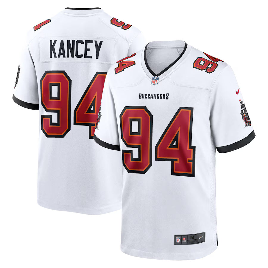 Calijah Kancey Tampa Bay Buccaneers Nike Game Player Jersey - White