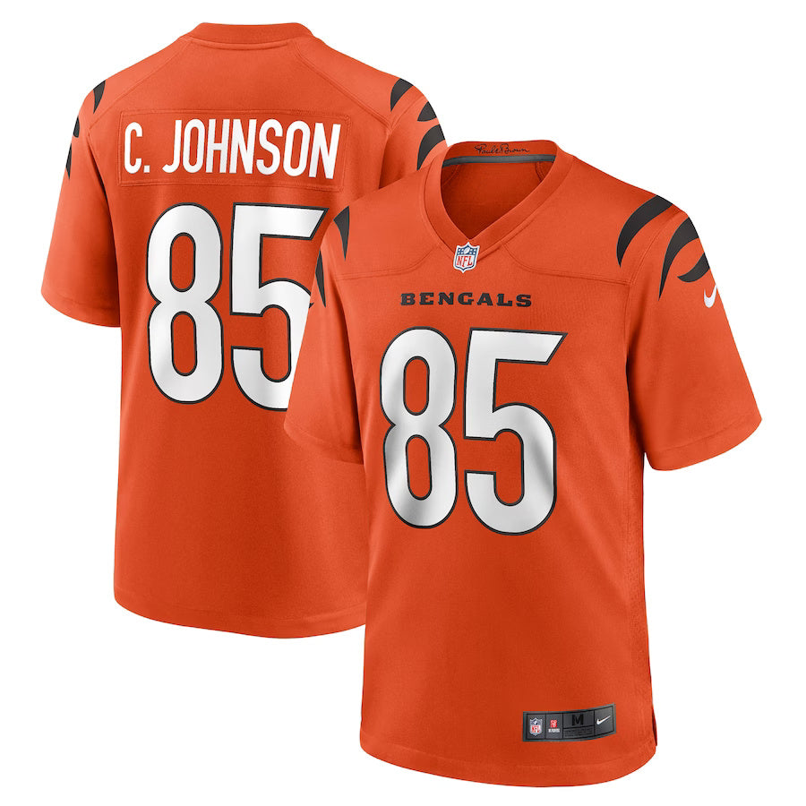 Chad Ochocinco Johnson Cincinnati Bengals Throwback Player Jersey - Orange