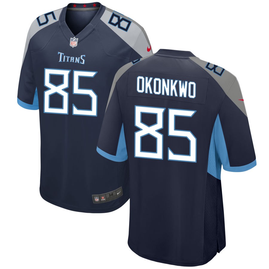 Chig Okonkwo Tennessee Titans Nike Game Player Jersey - Navy
