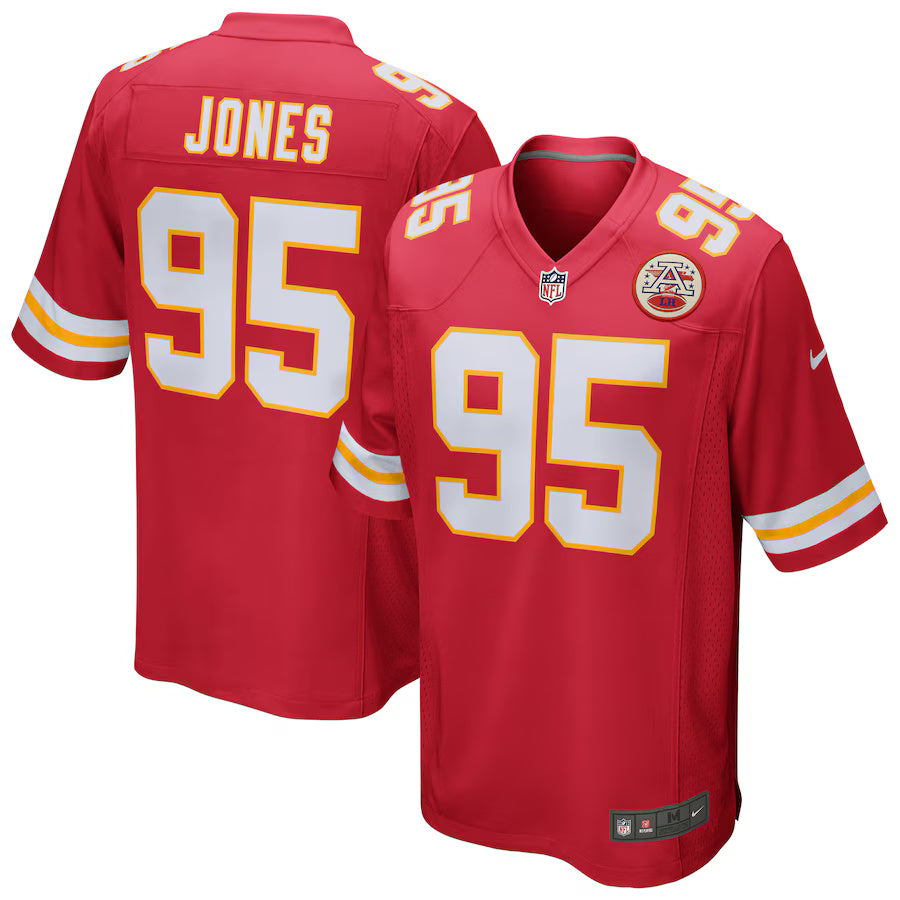 Chris Jones Kansas City Chiefs Nike Game Player Jersey - Red