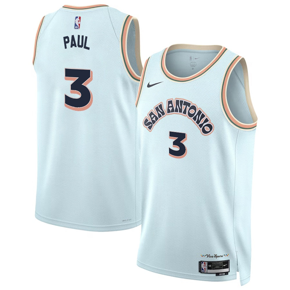 Chris Paul San Antonio Spurs 2024/2025 Nike Swingman City Jersey - Light Blue