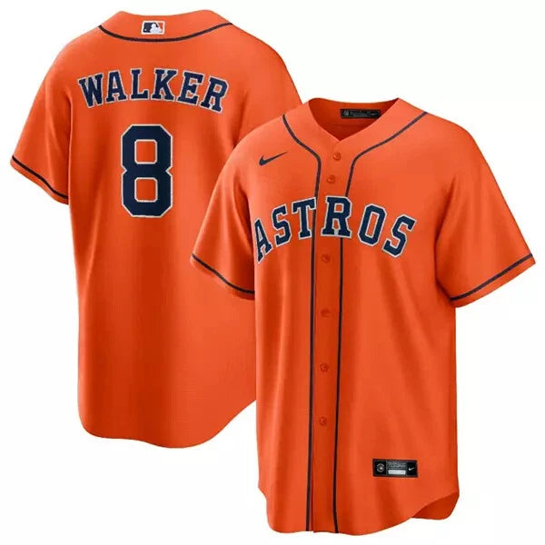 Christian Walker Houston Astros Nike Alternate Limited Player Jersey - Orange