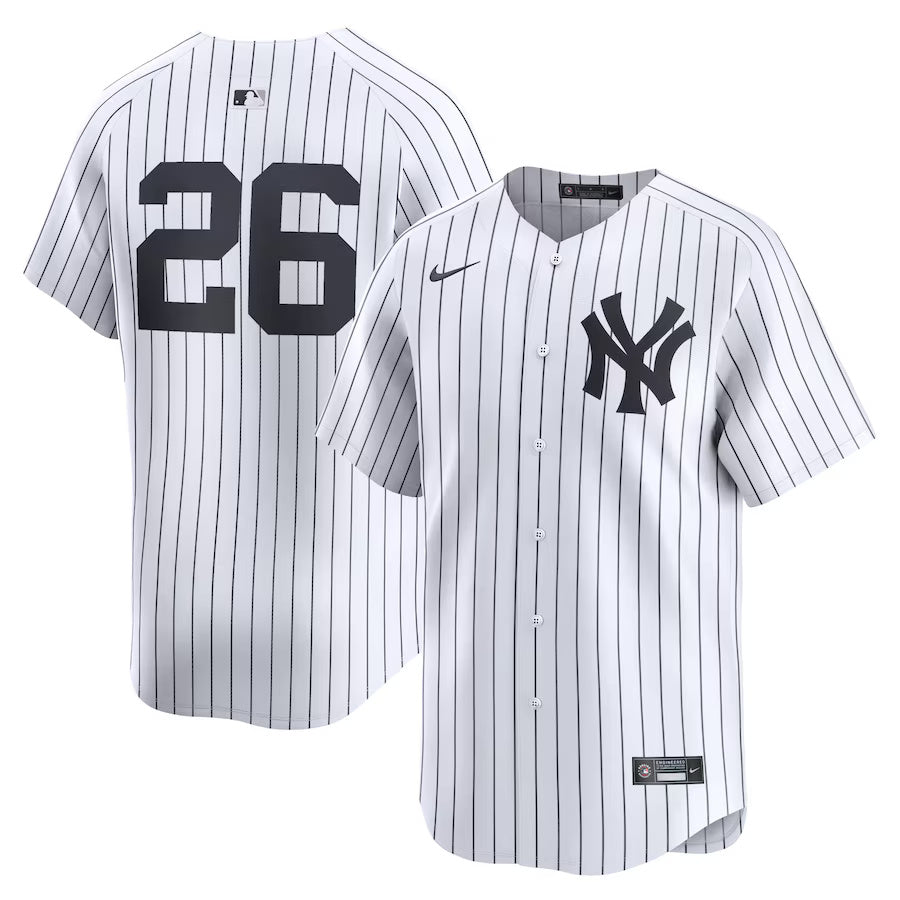 DJ LeMahieu New York Yankees Nike Home Replica Player Jersey - White