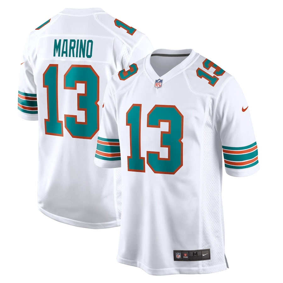 Dan Marino Miami Dolphins Throwback Player Jersey - White