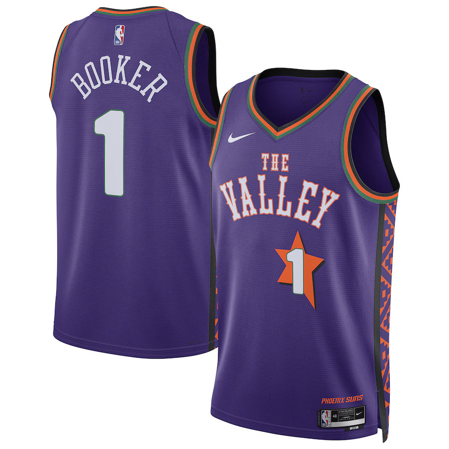 Devin Booker Phoenix Suns 2024/2025 Nike Swingman City Jersey - Purple