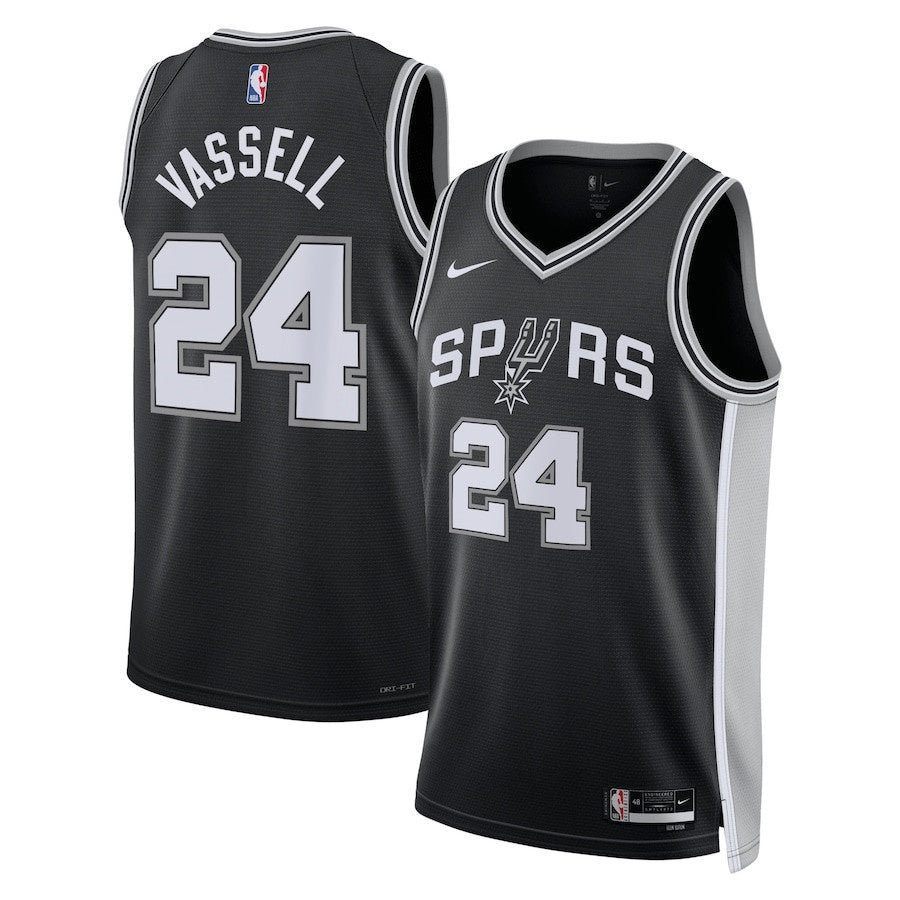 Devin Vassell San Antonio Spurs Nike Swingman Icon Jersey - Black