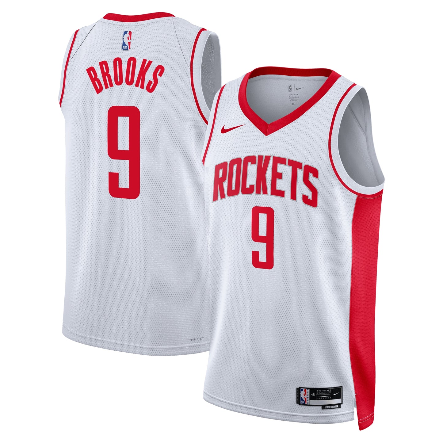 Dillon Brooks Houston Rockets Nike Swingman Association Jersey - White
