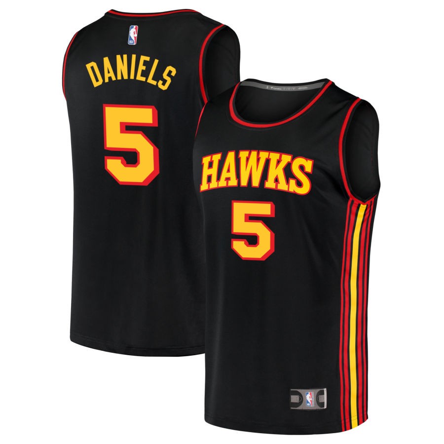 Dyson Daniels Atlanta Hawks Nike Swingman Statement Jersey - Black