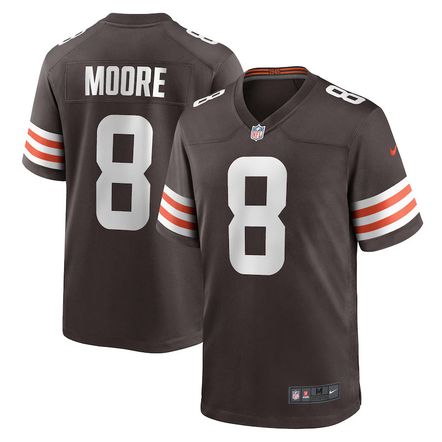Elijah Moore Cleveland Browns Nike Game Player Jersey - Brown