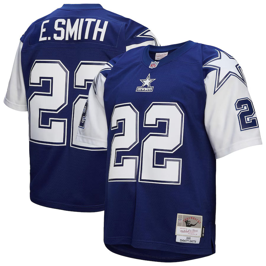 Emmitt Smith Dallas Cowboys Throwback Player Jersey - Navy