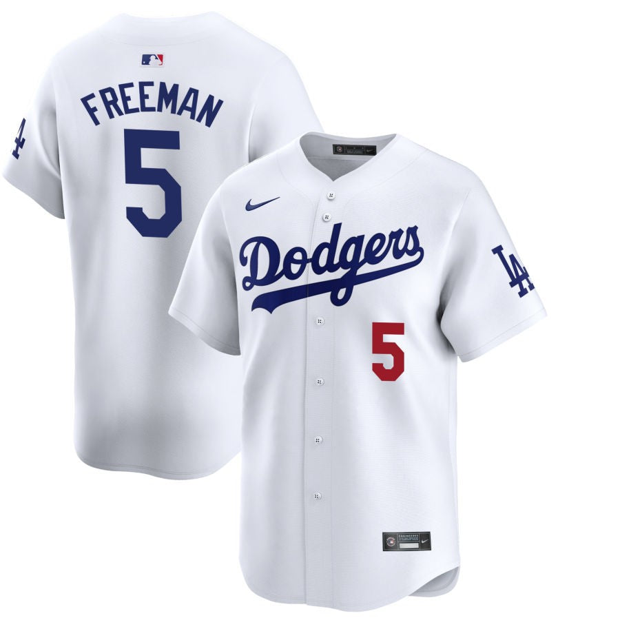 Freddie Freeman Los Angeles Dodgers Nike Home Replica Player Jersey - White