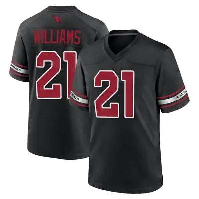 Garrett Williams Arizona Cardinals Nike Alternate Game Player Jersey - Black
