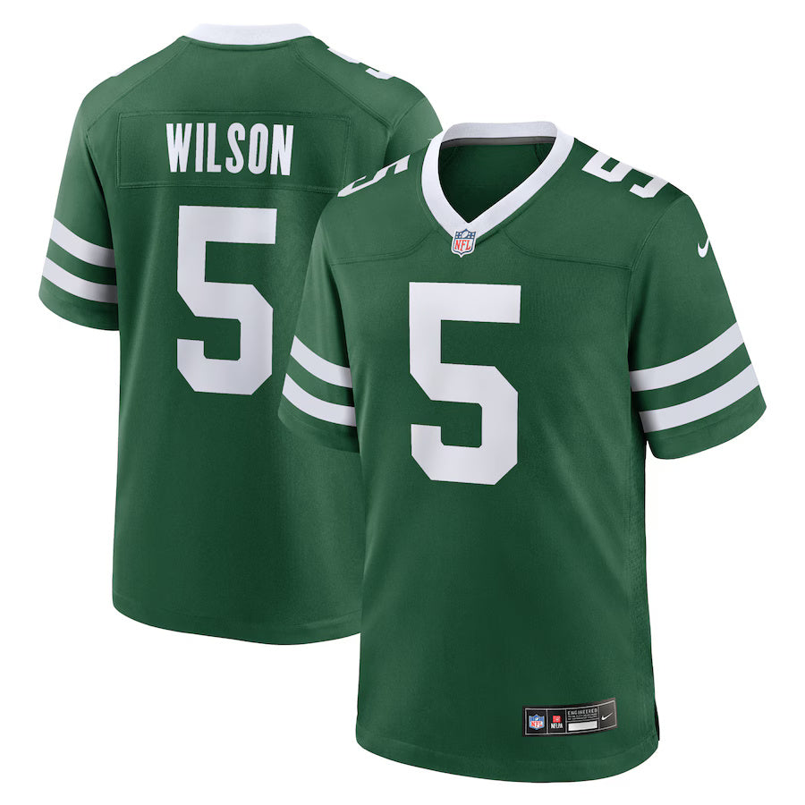 Garrett Wilson New York Jets Nike Game Player Jersey - Legacy Green
