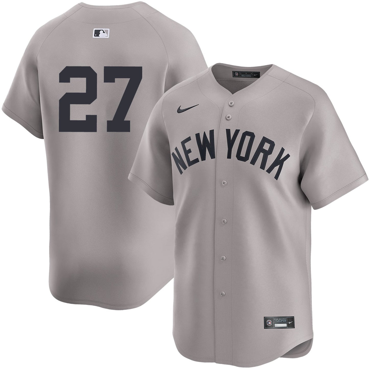 Giancarlo Stanton New York Yankees Nike Away Limited Player Jersey - Gray