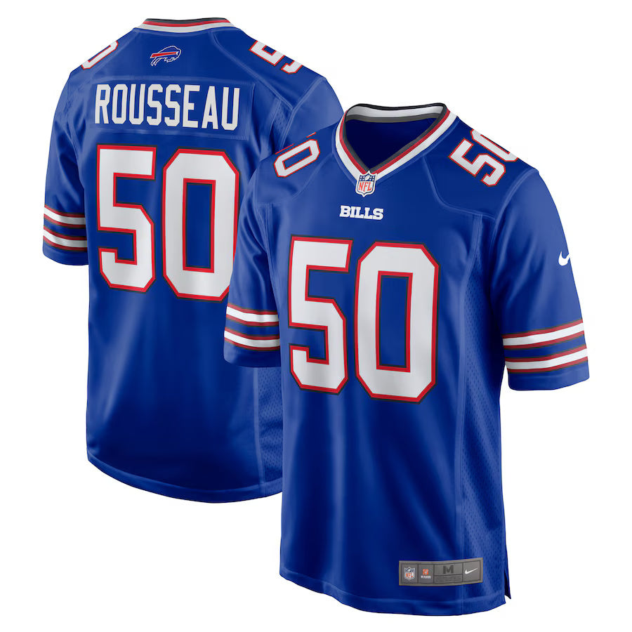 Greg Rousseau Buffalo Bills Nike Game Player Jersey - Royal