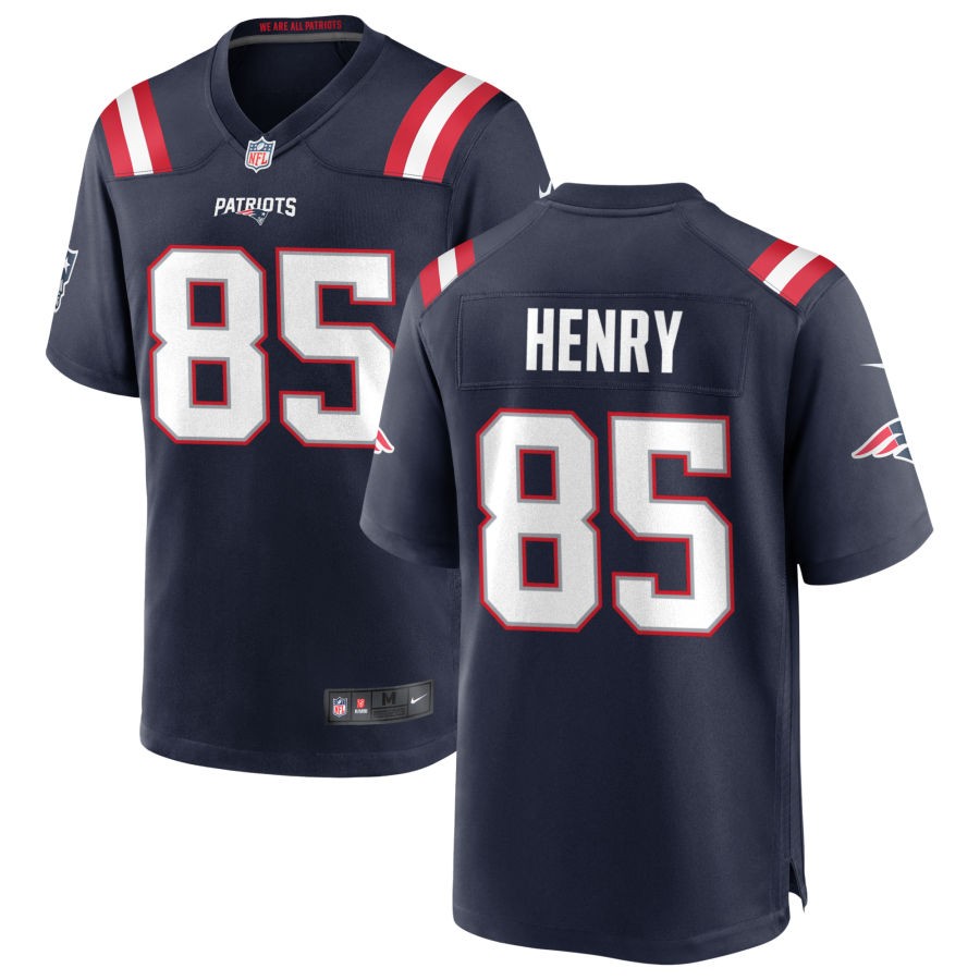 Hunter Henry New England Patriots Nike Game Player Jersey - Navy