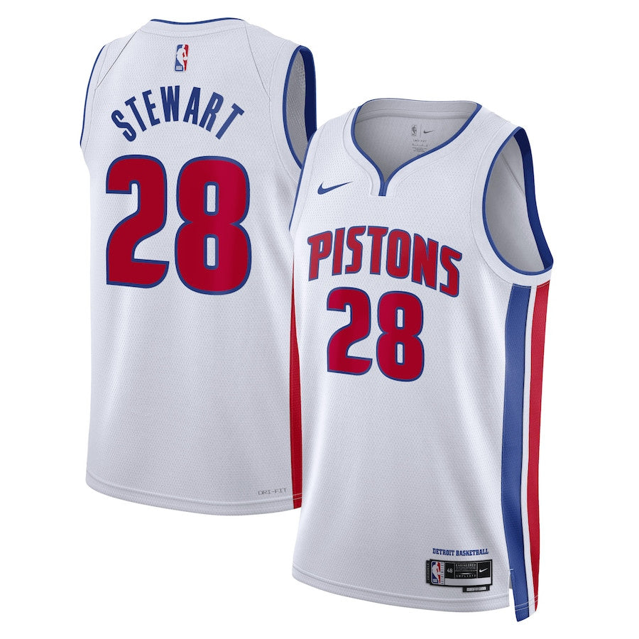 Isaiah Stewart Detroit Pistons Nike Swingman Association Jersey - White
