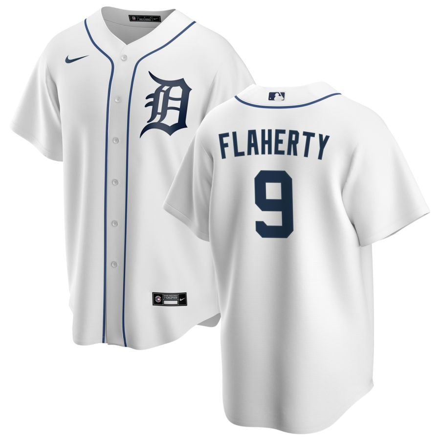 Jack Flaherty Detroit Tigers Nike Home Replica Player Jersey - White