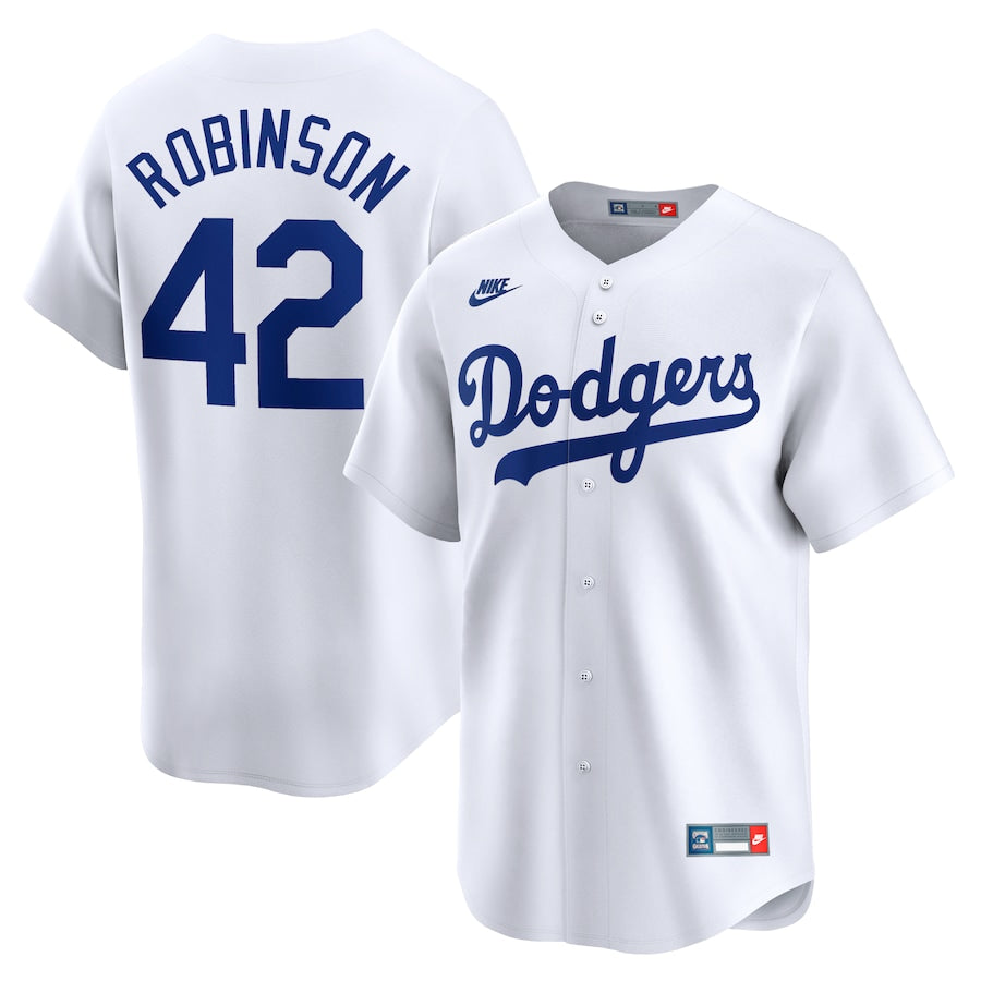 Jackie Robinson Los Angeles Dodgers Nike Home Replica Player Jersey - White