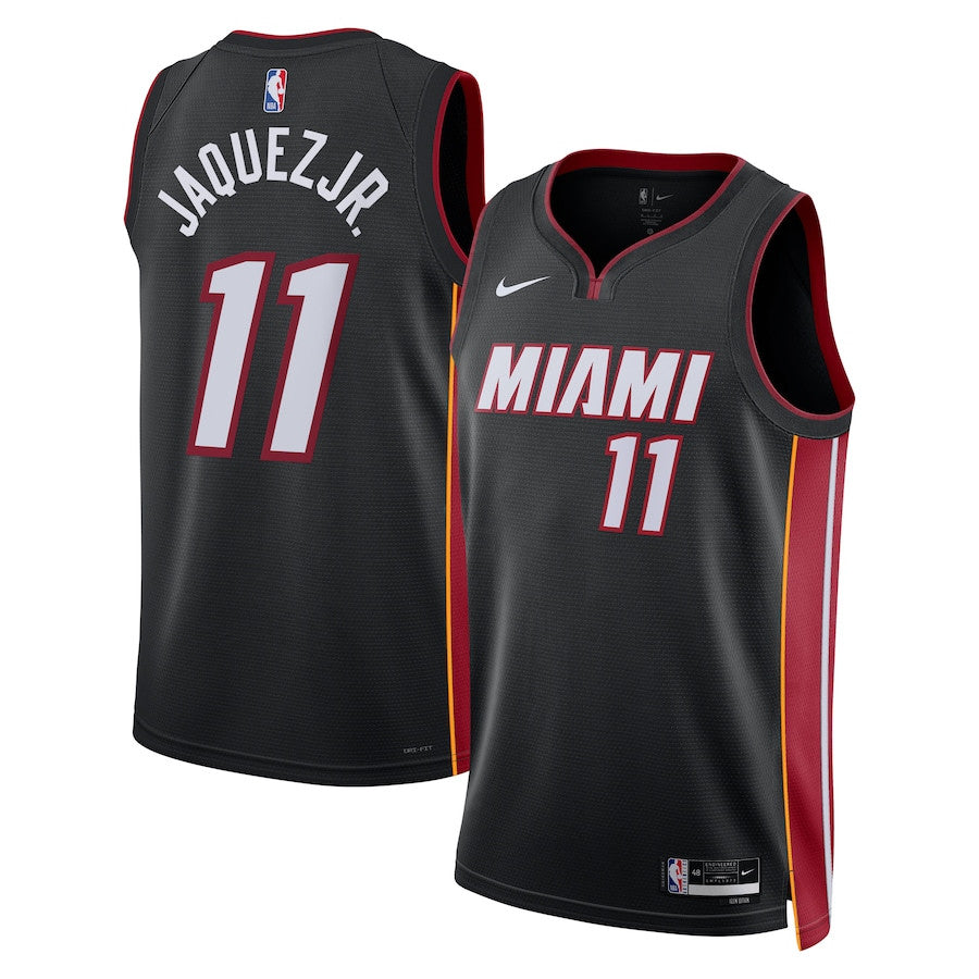 Jaime Jaquez Jr. Miami Heat Nike Swingman Icon Jersey - Black