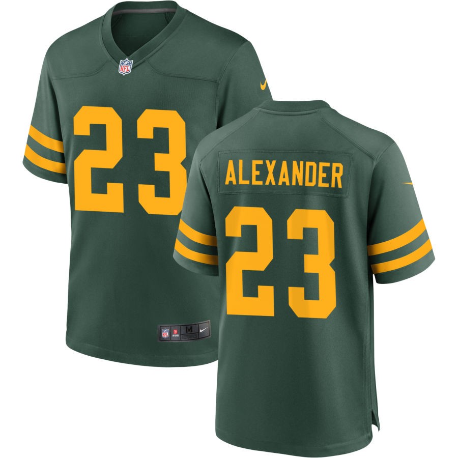 Jaire Alexander Green Bay Packers Nike Alternate Game Player Jersey - Green