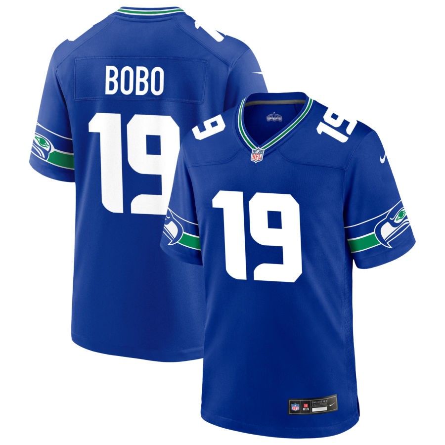 Jake Bobo Seattle Seahawks Nike Throwback Game Player Jersey - Royal