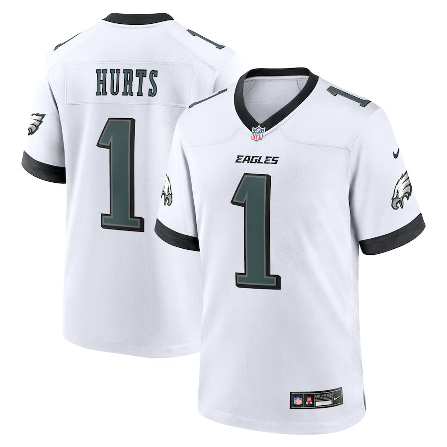 Jalen Hurts Philadelphia Eagles Nike Game Player Jersey - White