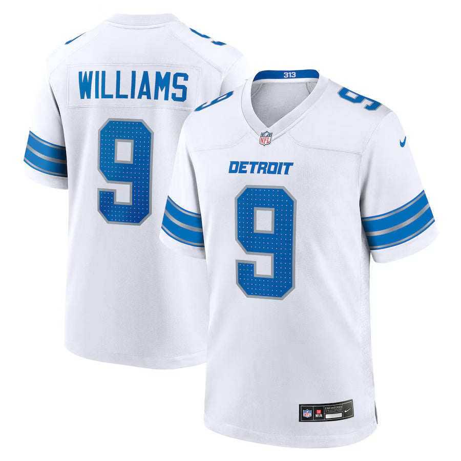Jameson Williams Detroit Lions Nike Game Player Jersey - White