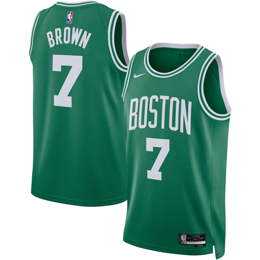 Jaylen Brown Boston Celtics Nike Swingman Icon Jersey - Kelly Green