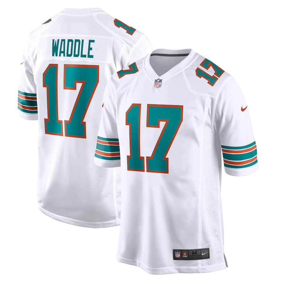 Jaylen Waddle Miami Dolphins Nike 2nd Alternate Game Player Jersey - White