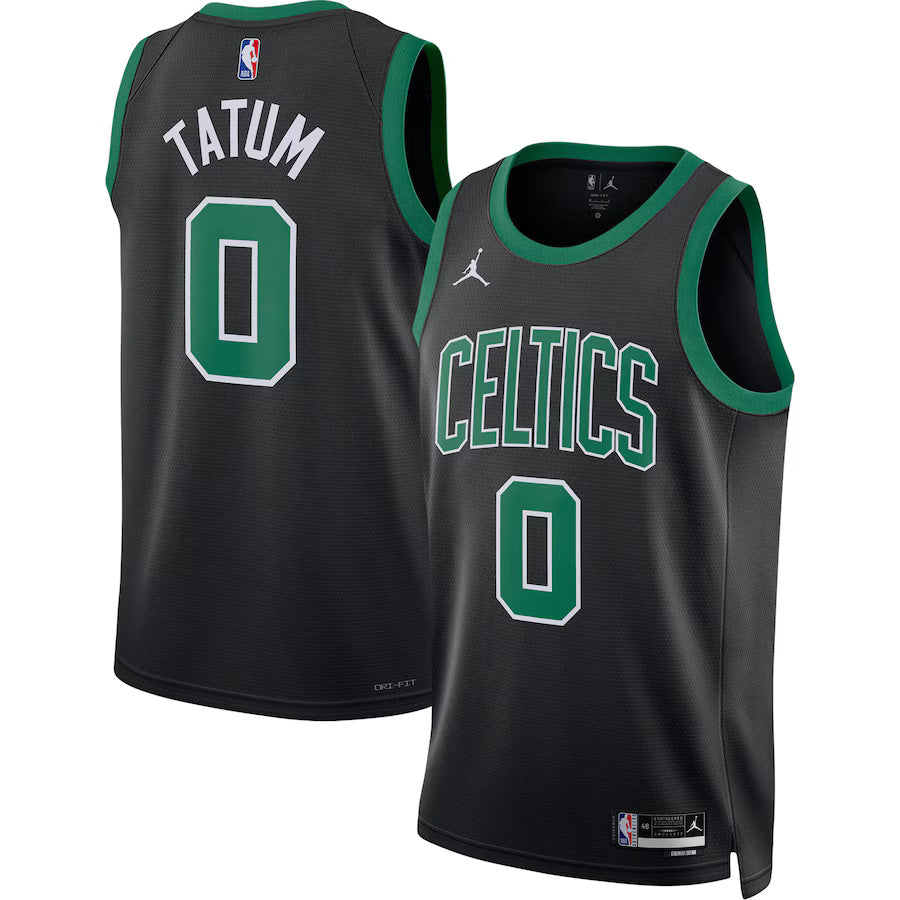 Jayson Tatum Boston Celtics Nike Swingman Statement Jersey - Black